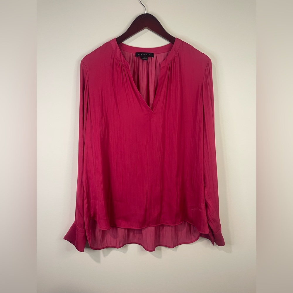 Sanctuary Vibrant Pink‎ Blouse